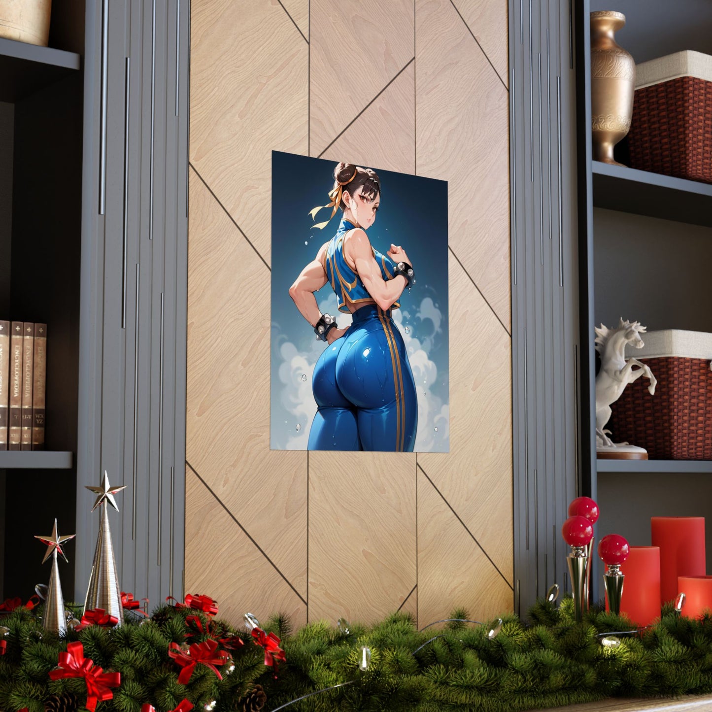 SF - Chun Li 01 Matte Vertical Posters