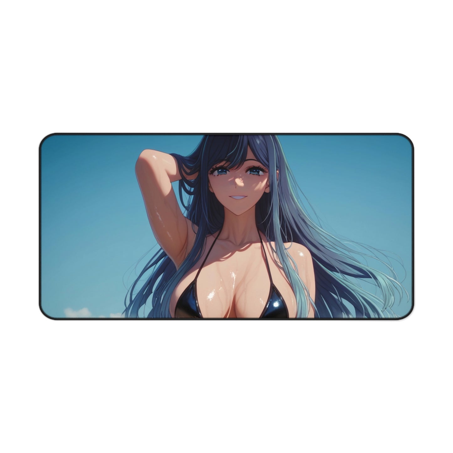 Beach Day Akane Kurogawa Desk Mat