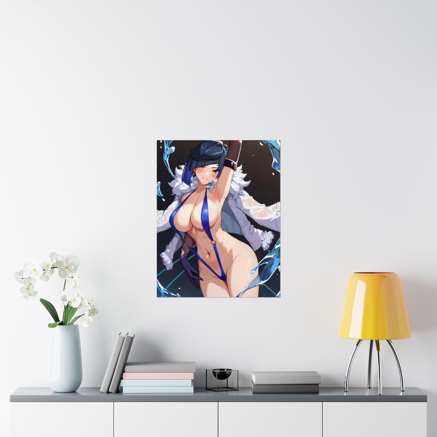 GI - Yelan 01 Matte Vertical Posters