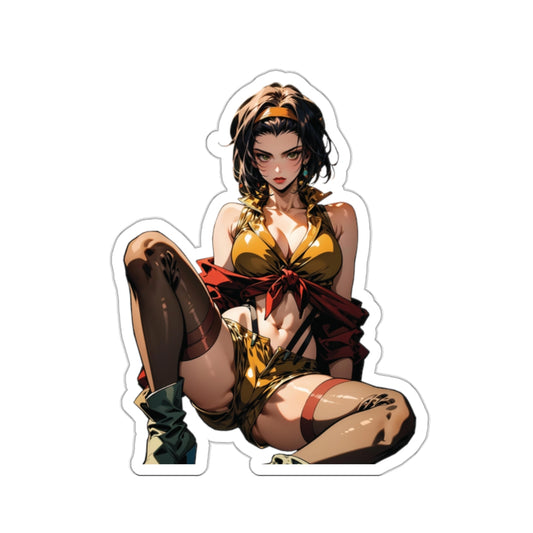 Faye Valentine Kiss-Cut Stickers