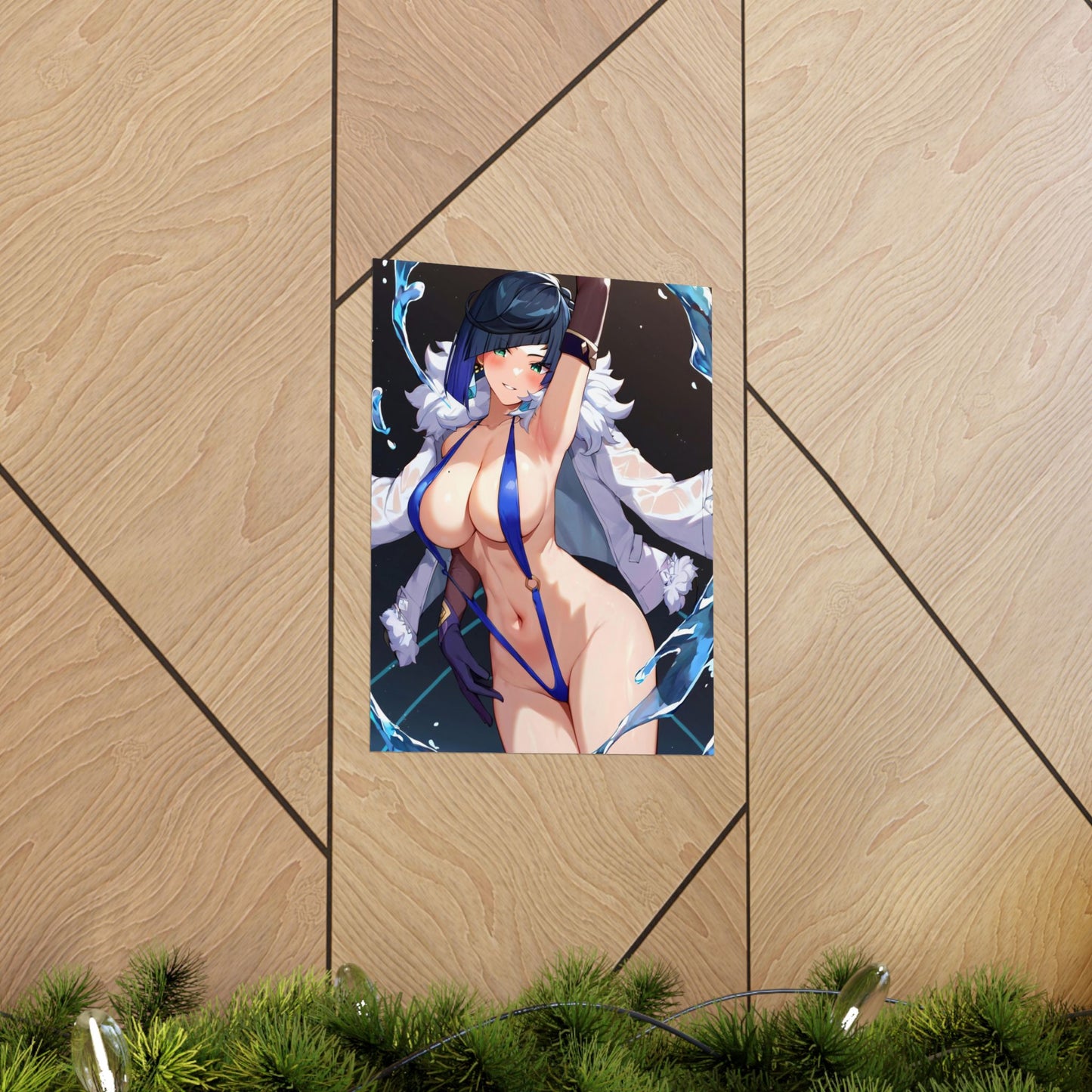 GI - Yelan 01 Matte Vertical Posters