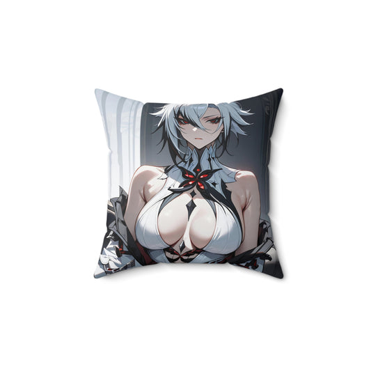 Thicc Arlecchino Spun Polyester Square Pillow