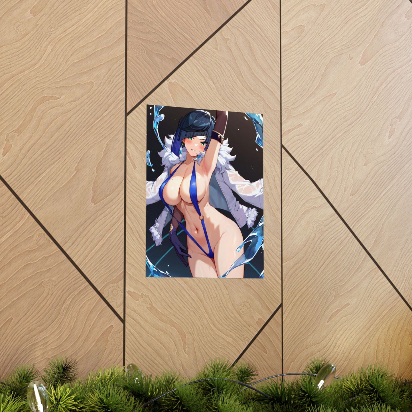 GI - Yelan 01 Matte Vertical Posters