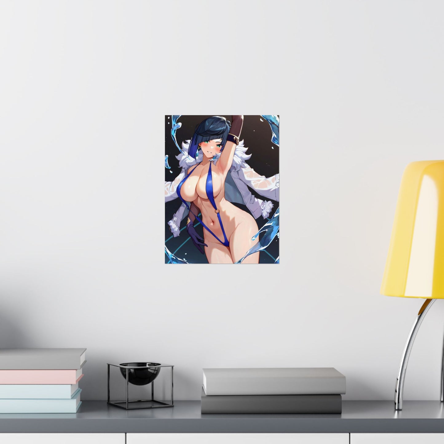 GI - Yelan 01 Matte Vertical Posters