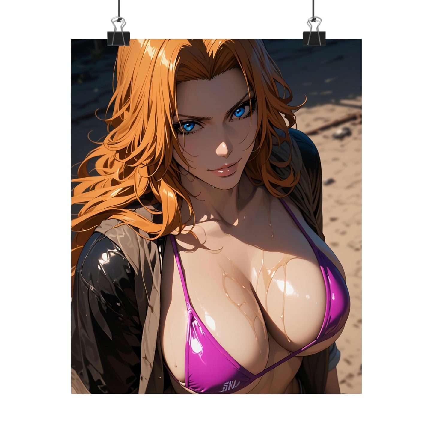 BLEACH-Rangiku01 Matte Vertical Posters