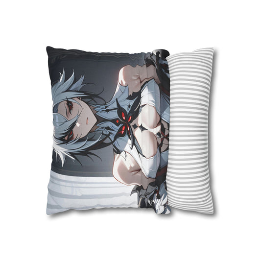 Thicc Arlecchino Spun Polyester Square Pillowcase