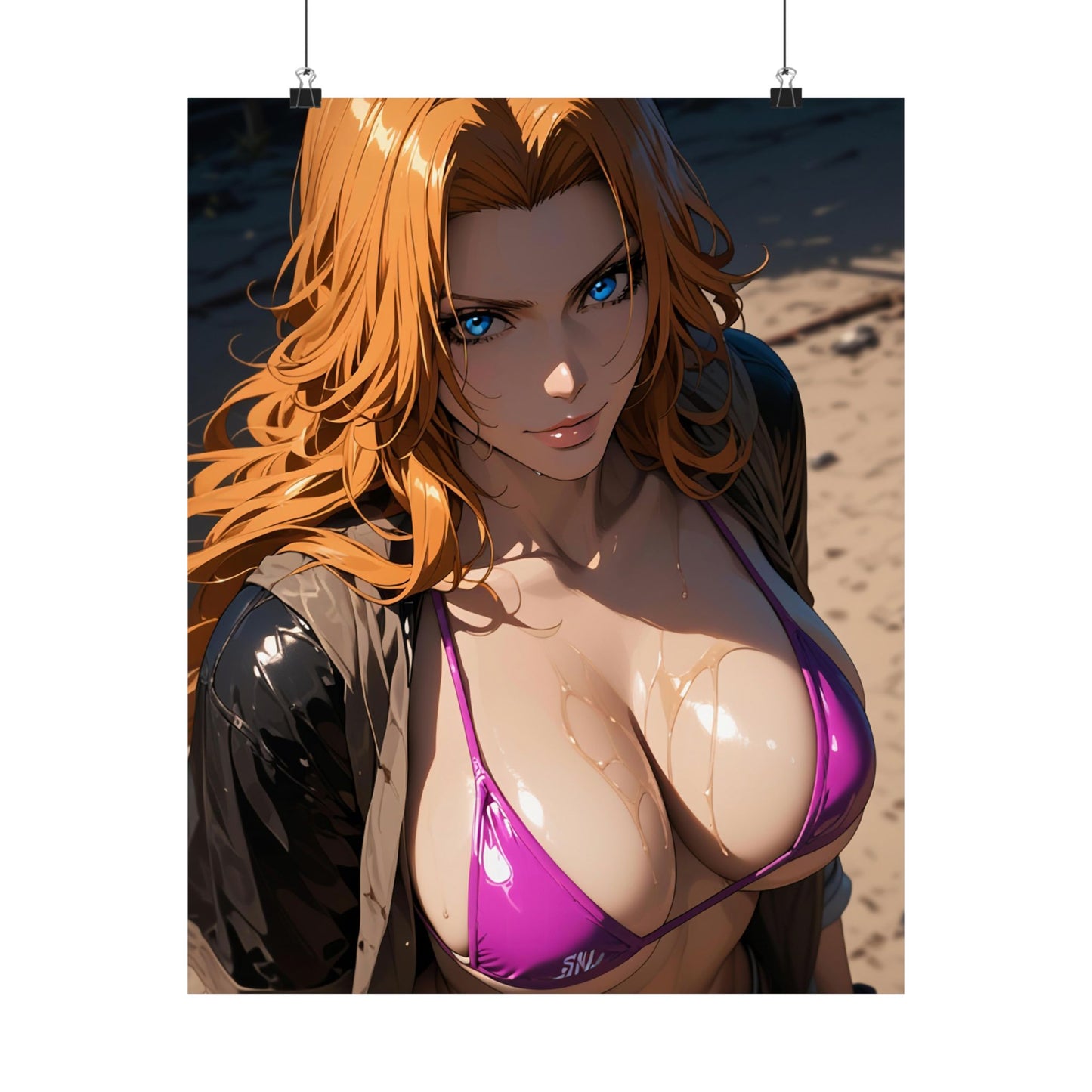 BLEACH-Rangiku01 Matte Vertical Posters