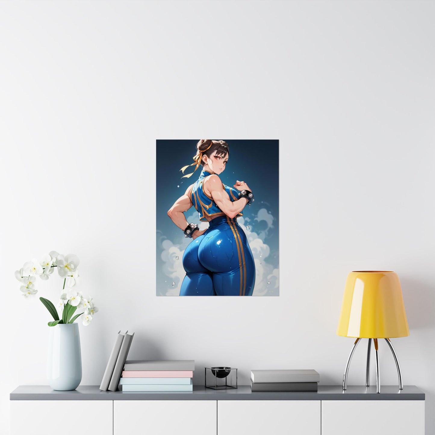 SF - Chun Li 01 Matte Vertical Posters