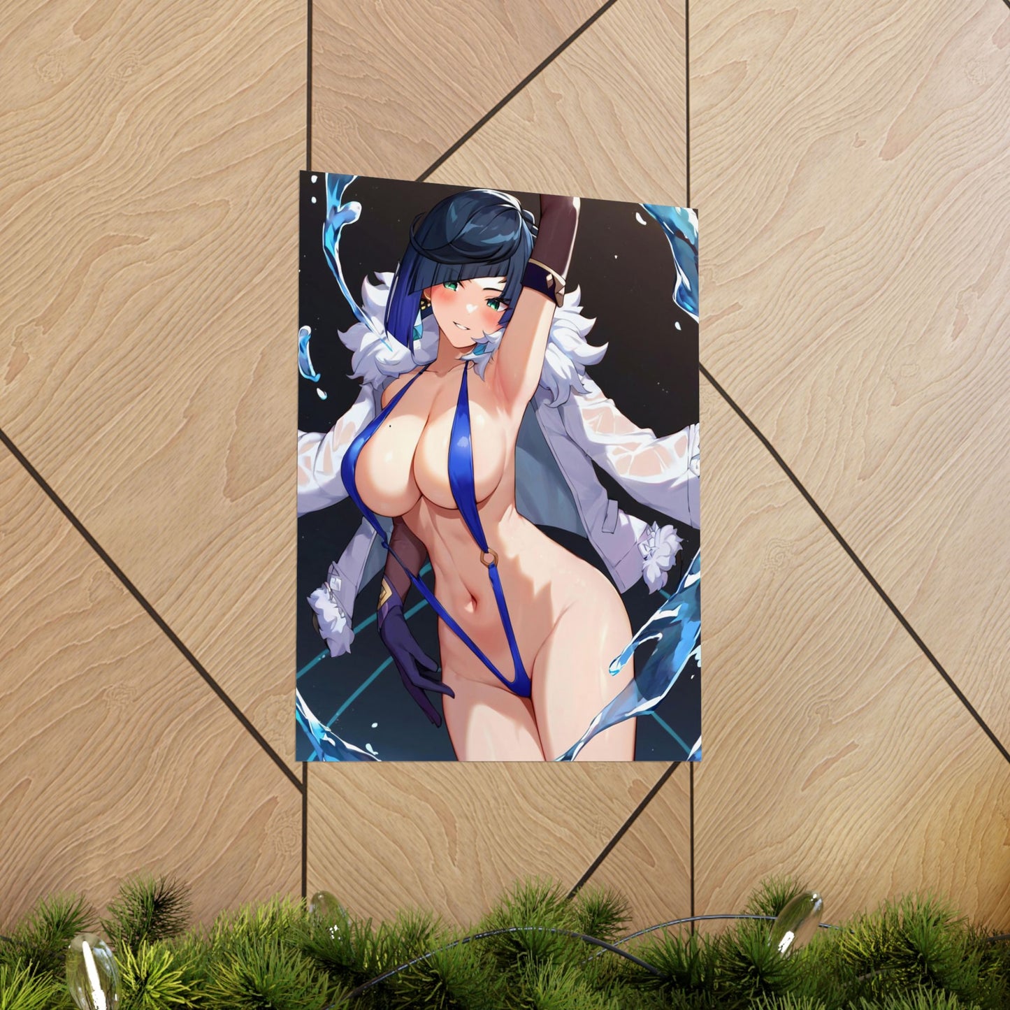 GI - Yelan 01 Matte Vertical Posters