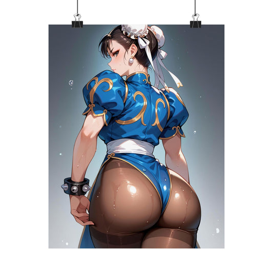 SF - Chun Li 02 Matte Vertical Posters