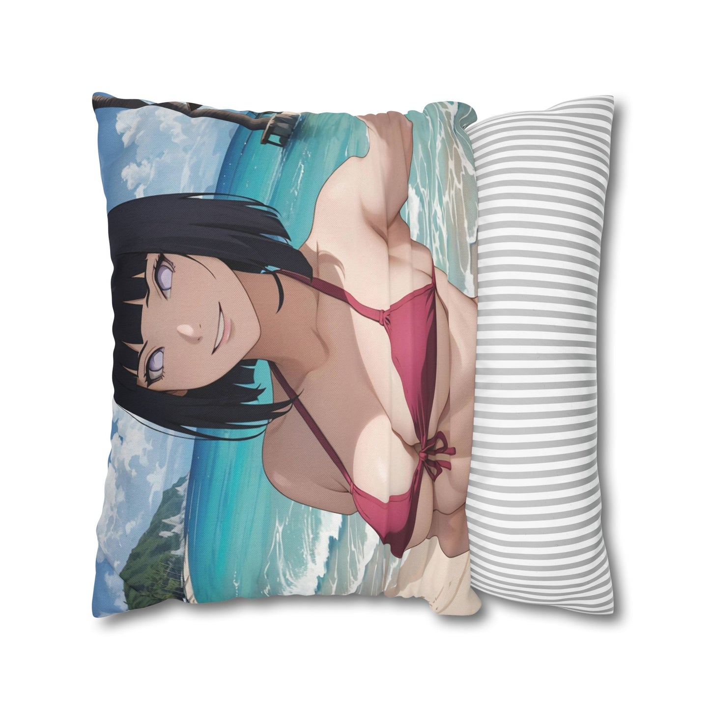 Naru - Hinata 01 Spun Polyester Square Pillowcase