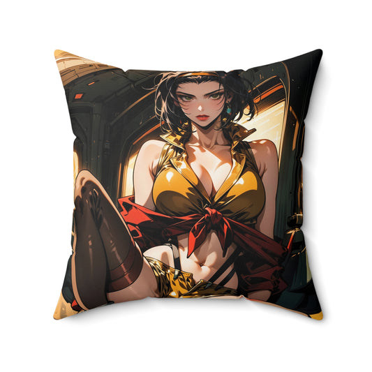 Faye Valentine Spun Polyester Square Pillow