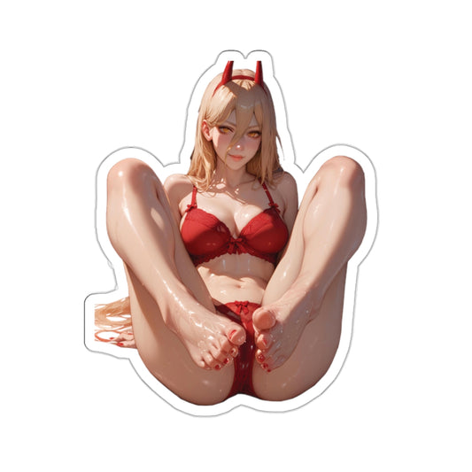 Footsie Power Kiss-Cut Stickers