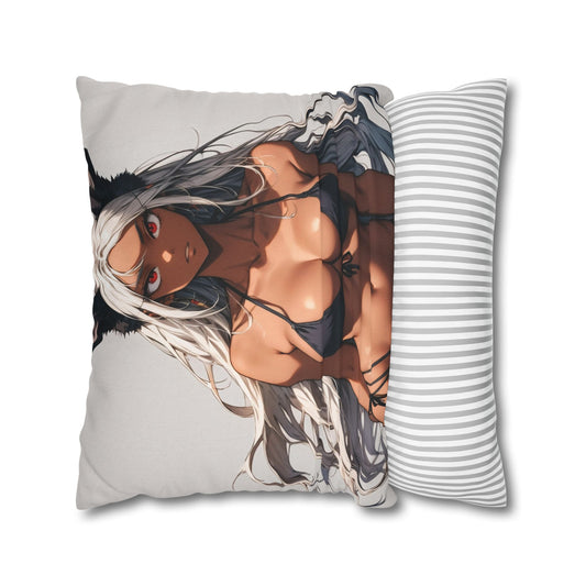 Bikini Mirko Spun Polyester Square Pillowcase