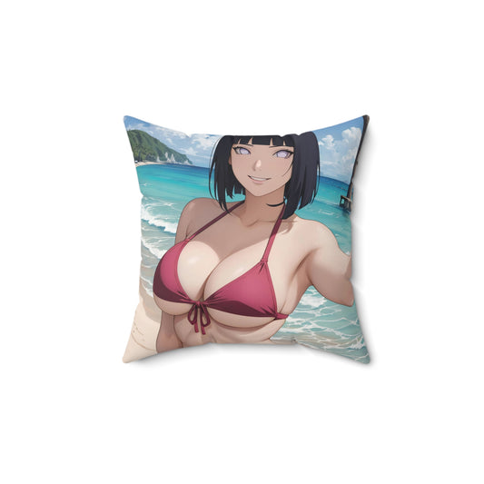 Naru - Hinata 01 Polyester Square Pillow