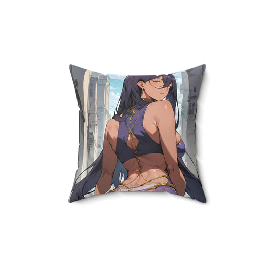 Aisha Belka Behind Spun Polyester Square Pillow