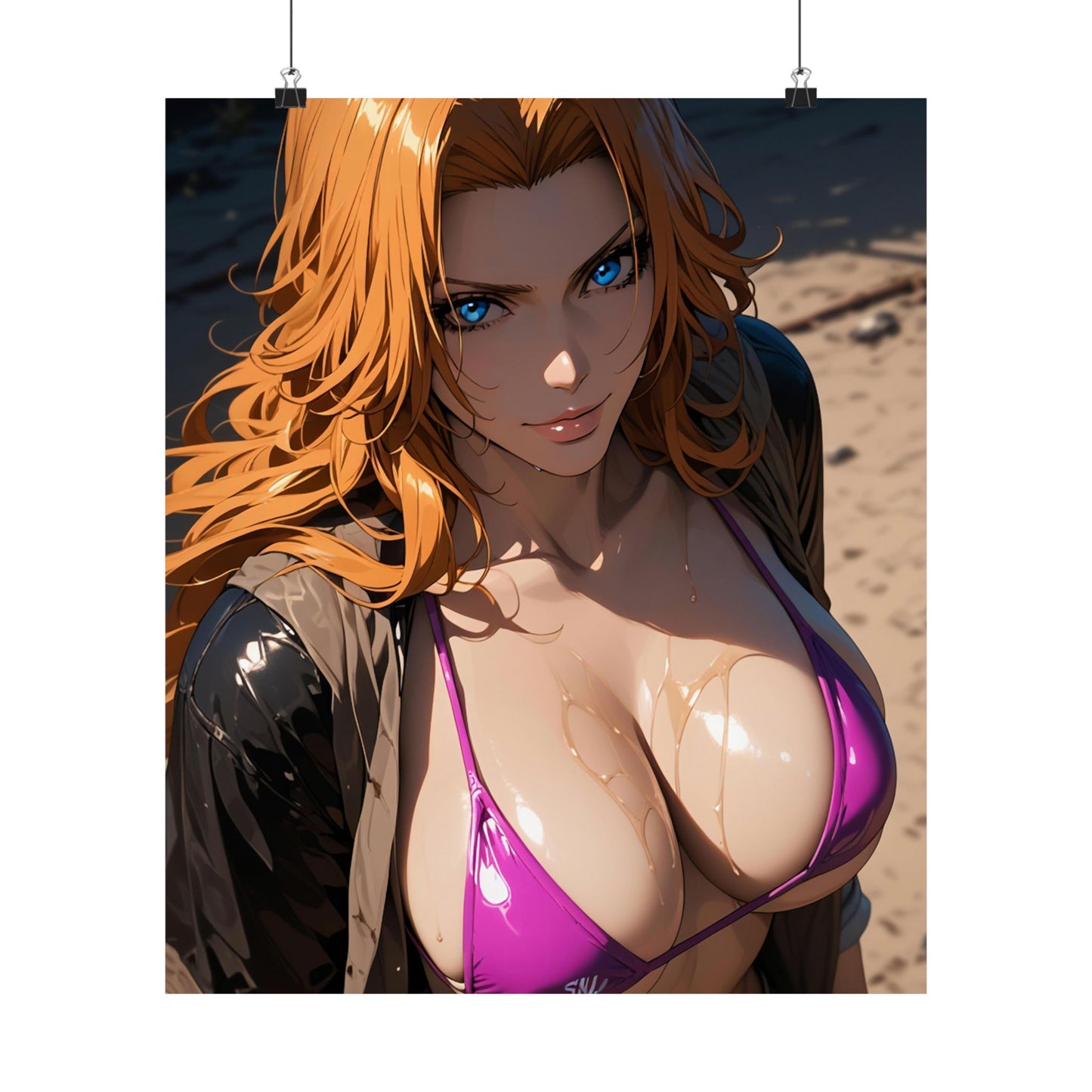 BLEACH-Rangiku01 Matte Vertical Posters