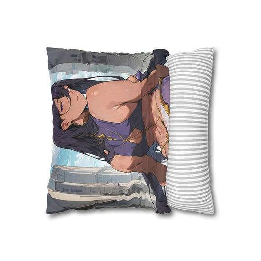 Aisha Belkin Behind Spun Polyester Square Pillowcase