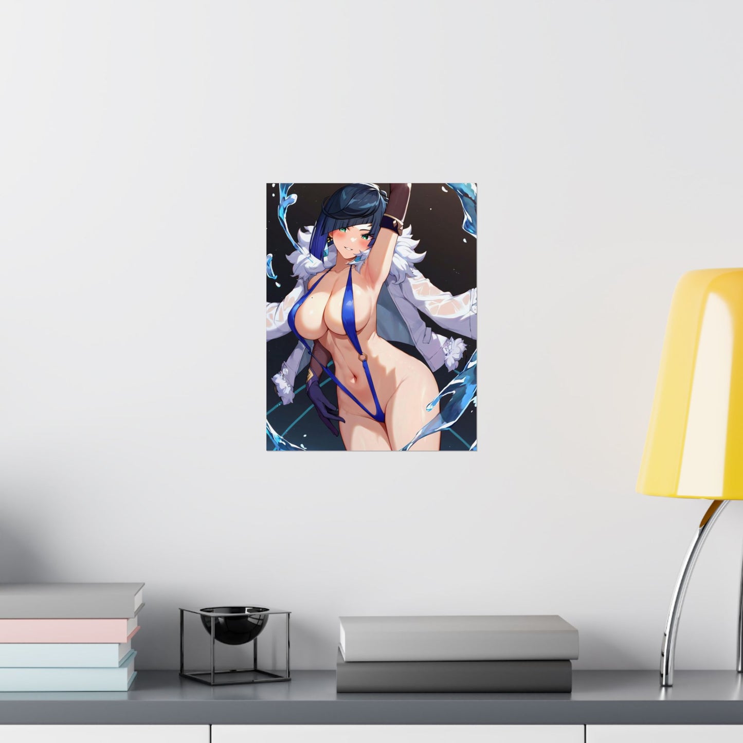 GI - Yelan 01 Matte Vertical Posters