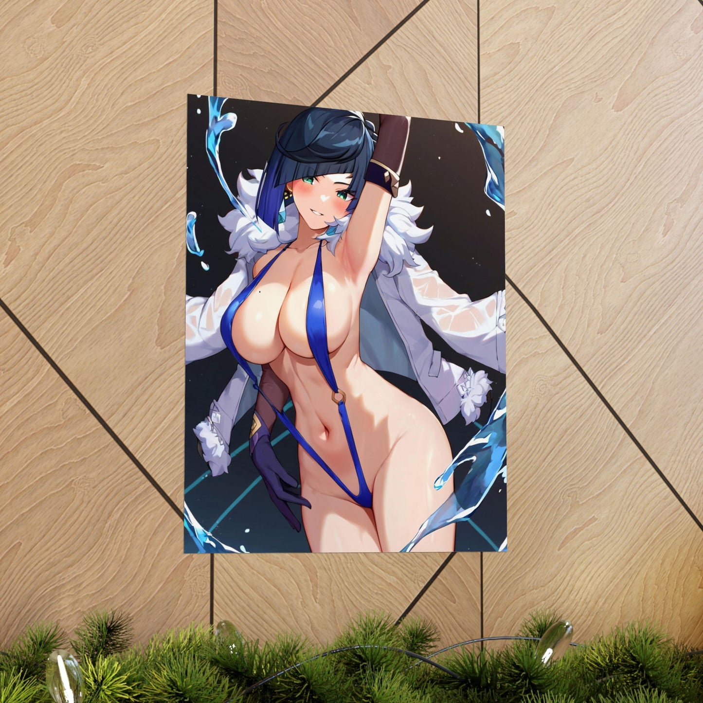 GI - Yelan 01 Matte Vertical Posters