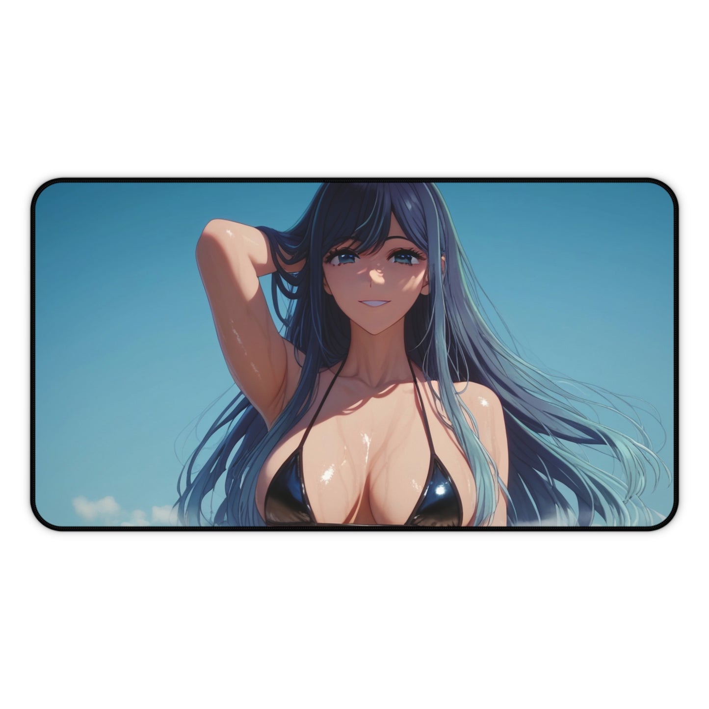 Beach Day Akane Kurogawa Desk Mat